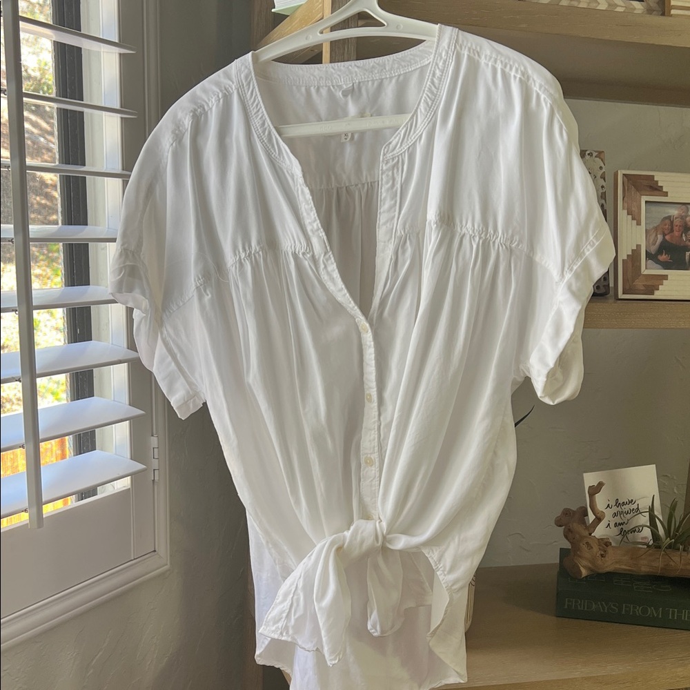 Lou & Grey White Blouse